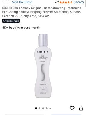 Biosilk Silk Therapy Original Hair Treatment - White